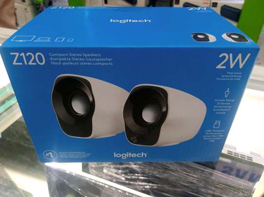 brand new Logitech Z120 Mini Stereo Speakers image 1