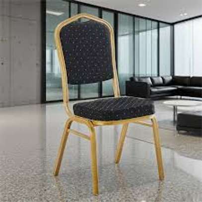 Armless Mid Back Banquet Outdoor Events Dining Chair image 1