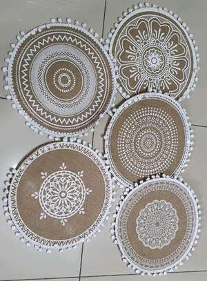 Heavy Cotton fabric table mats image 4