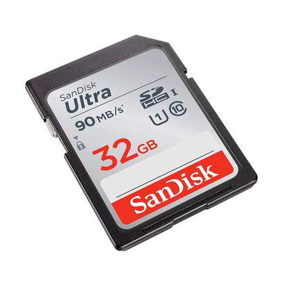 SanDisk Ultra 32GB SD Card SDHC UHS-I Camera DSLR Memory Card image 1