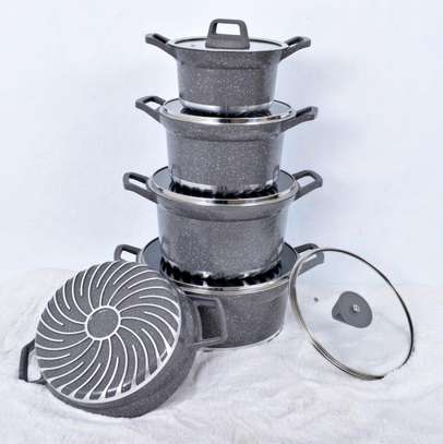 10PC Bosch Cookware- grey image 1