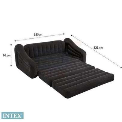 Inflatable INTEX Pullout Sofabed Greyish Black image 3