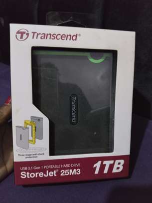 Brand new 1TB Storejet Transcent External Hard Drive image 1