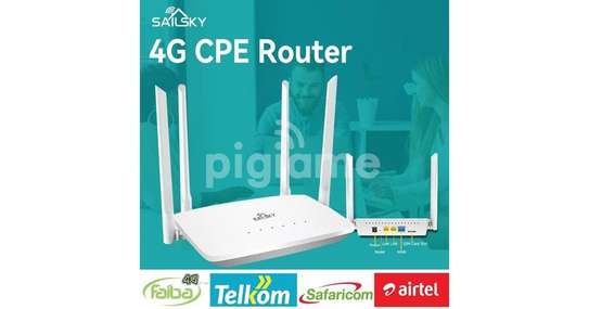 Sailsky 4G LTE WiFi Router 300Mbps High Speed. image 1