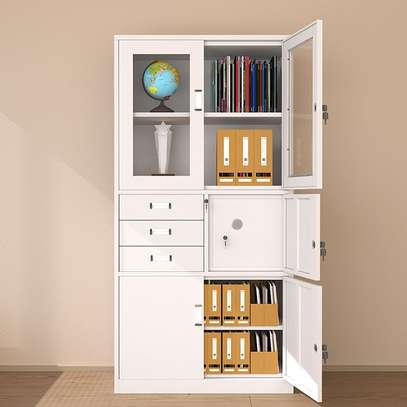 Office Cabinet: Two Door Cabinet With Internal Built Safe image 3