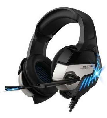 ONIKUMA K18 WIRED GAMING HEADSET WITH LED LIGHT image 3