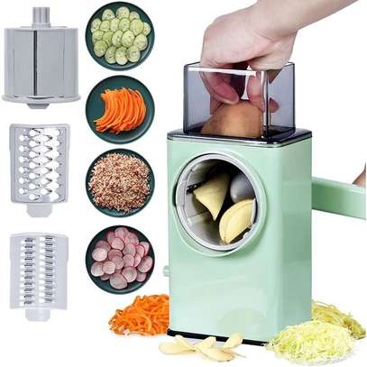 3 In 1 Manual Fast Vegetable Slicer Shredder Cutter image 1