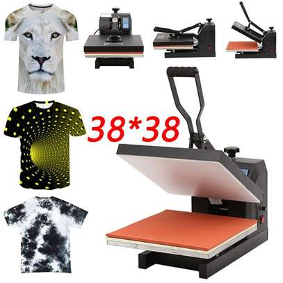 38*38CM Heat transfer machine  T-shirt Printing image 1