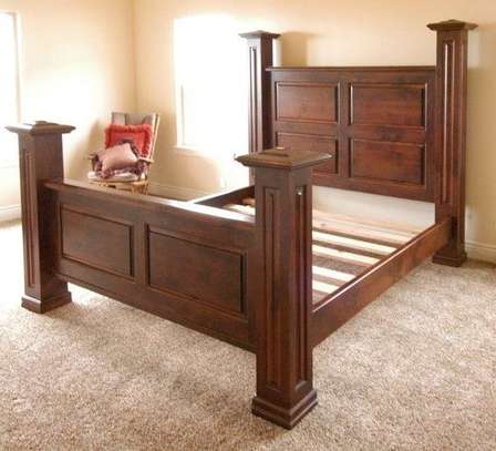 King Size Beds with Side Drawers and Dressing Table image 3