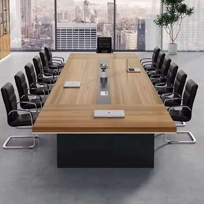 Office Table: Rectangular Conference Room Table image 1
