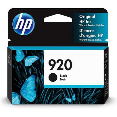 HP 920 ORIGINAL BLACK INK CARTRIDGE image 1