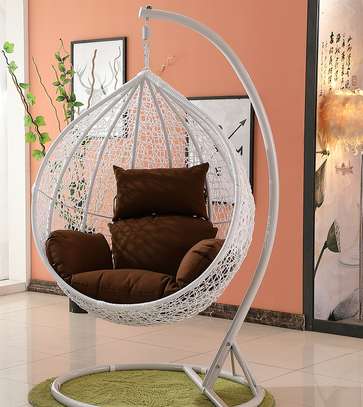 Office Chair: Sturdy Hanging Balcony Swing Chair image 2