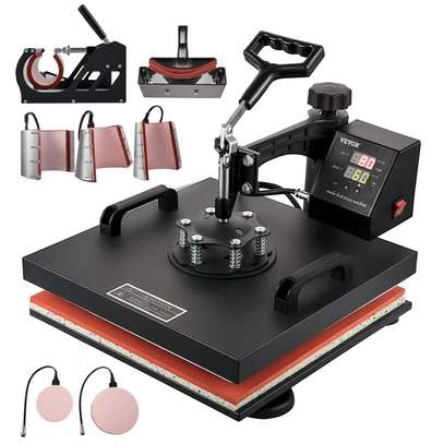Combo 8 In 1 Multi-function Sublimation Heat Press Machine image 2
