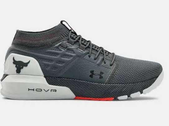 Under Armour Project Rock 2 "Grey/Red" Men's Training Shoe image 1