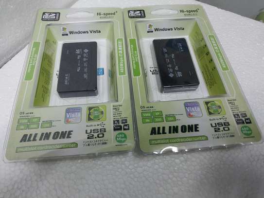 All in One USB 2.0 Card Reader (SD / microSD / M2 / XD / CF) image 2