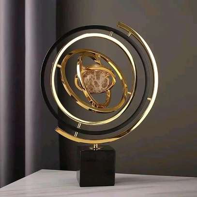 Luxury Marble Globe Decor image 1