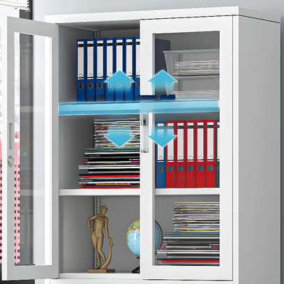 2 Door Vertical Steel Filing Cabinet image 3