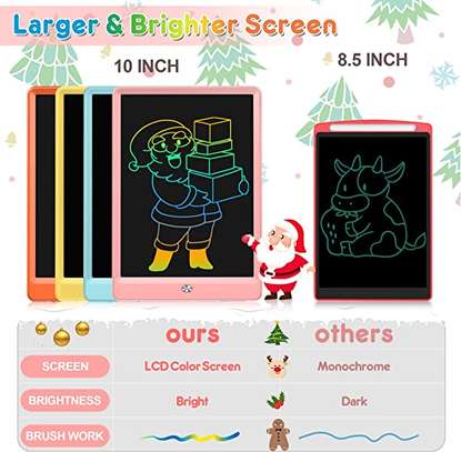LCD Writing Tablet, 12.8 Inch Colorful Toddler Board. image 1