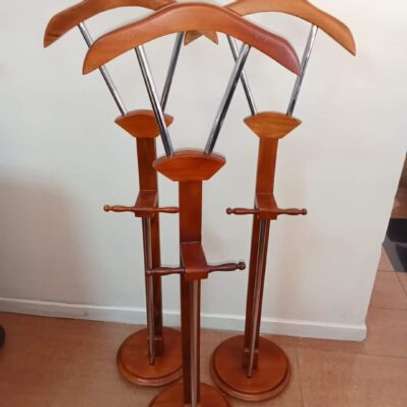Brown Mahogany Executive Coat Stand image 4