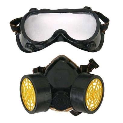 Double Cartridge Chemical Gas Mask image 5