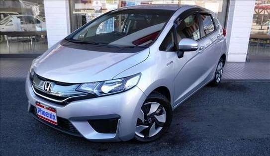Silver Honda Fit hybrid KDL (MKOPO/HIRE PURCHASE ACCEPTED image 2
