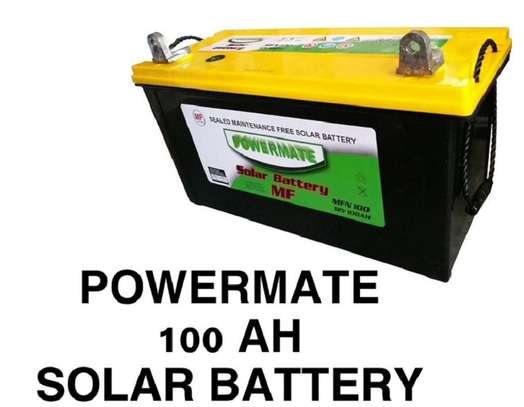 Restocked Quality Power mate Solar Battery image 3
