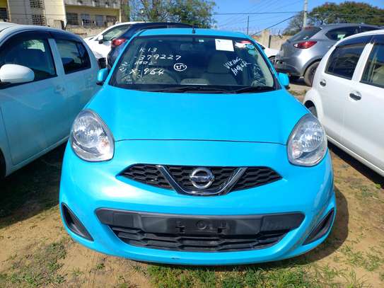 Nissan march blue image 1