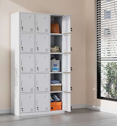 Office Cabinet: Staff 15 Locker File Cabinet image 5