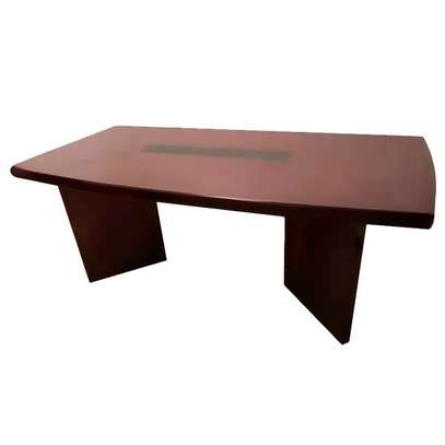 8 Seater Mahogany Boardroom Table image 3