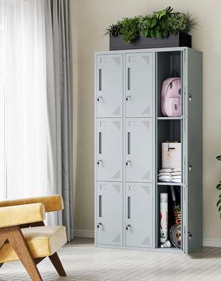 Office Cabinet: Nine-Door Locker Cabinet image 1