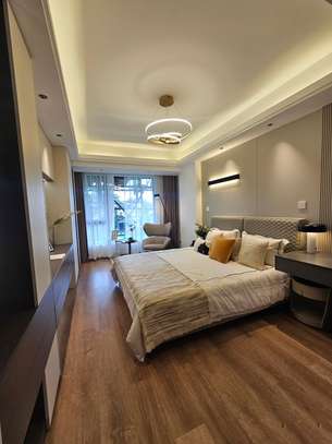 Luxury Living & Dining Room with Marble Floors image 5