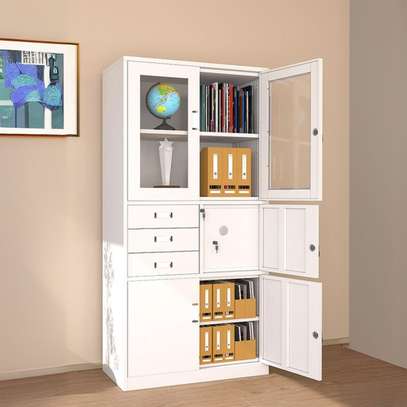 Office Cabinet: Two Door Cabinet With Internal Built Safe image 1