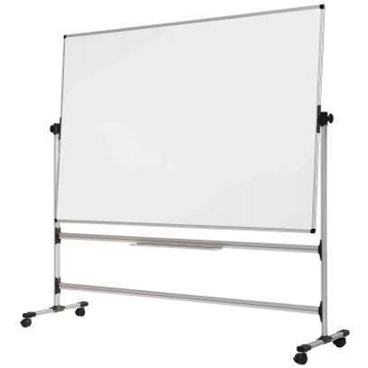 rotatable portable double sided 8*4ft whiteboard image 1