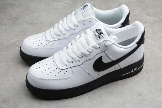Nike Air Force 1 Low White Black Sole Mens Shoes in Nairobi CBD