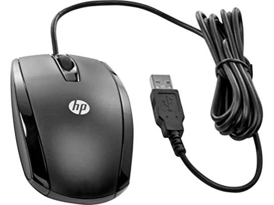 HP X500 OPTICAL USB WIRED MOUSE - BLACK image 4