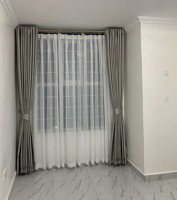 Grey Blackout Living Room Curtains image 2