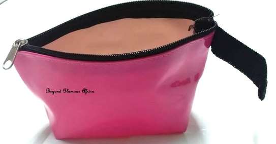 Womens denim multicolor ankara handbag with [ink coin purse image 2