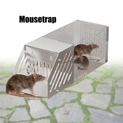 Rat Traps Cage, Rodent ,for Indoor and Outdoor - RE-USEABLE image 1