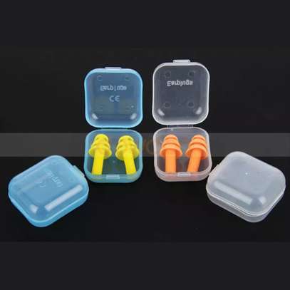 2 Noise Reduction Ear Plug Case With Plastic Box Silicone image 8