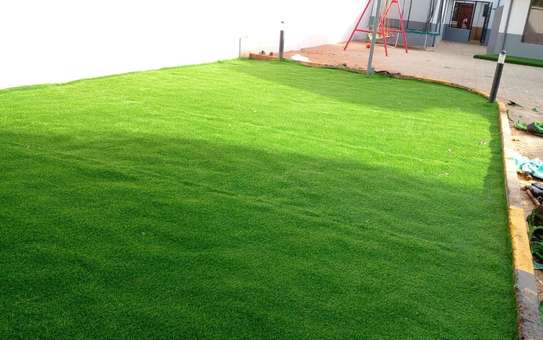 Backyard Soft Lush Green Grass Carpet image 2