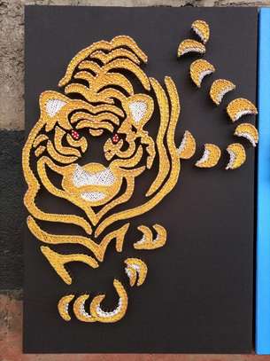 Tiger string art image 1
