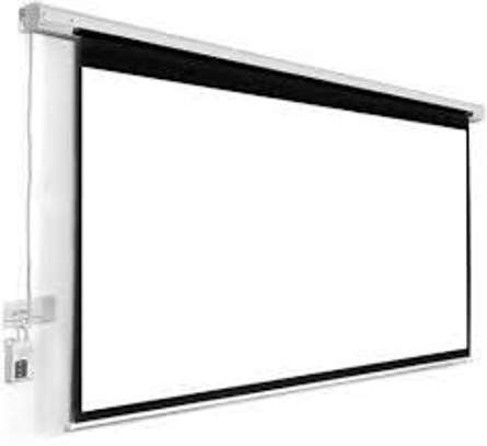 ELECTRICWALL MOUNTED SCREEN image 1
