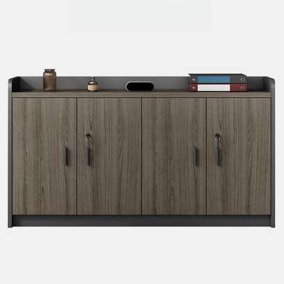Office Cabinet: 4-Door Wooden Office Storage Cabinet image 4