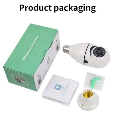 360° PTZ BULB NANNY CCTV SECURITY CAMERA + FREE GIFT image 1