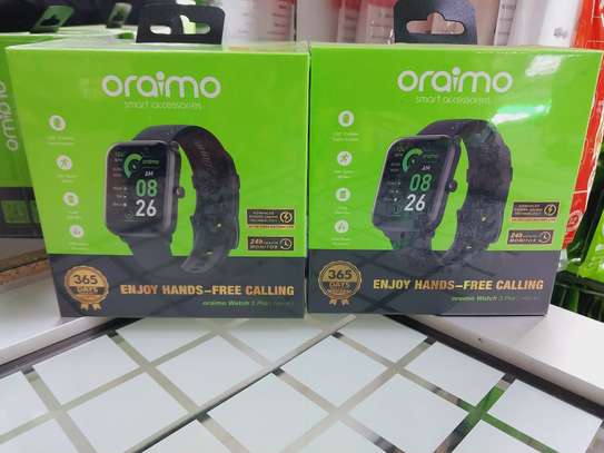 oraimo Watch 3 Pro BT Call 1.83'' Touch Screen 120+ Sport image 1