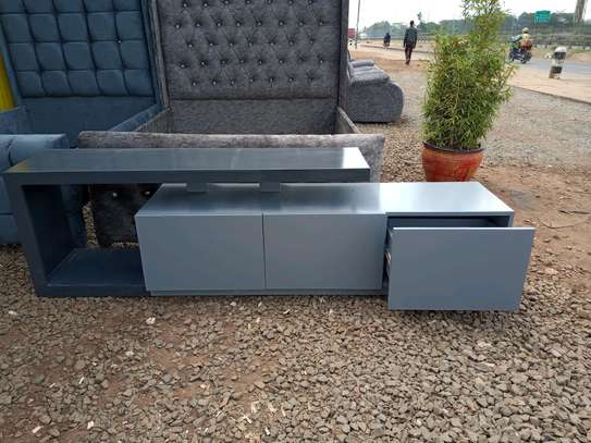 TV stand made by hand wood and good quality image 5