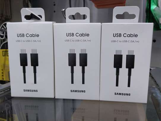 Samsung USB Cable 5A (USB-C to USB-C) 1.5M image 1