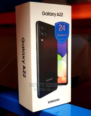 New Samsung Galaxy A22 64 GB Black image 1