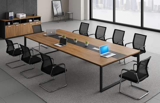 Office Table: 2400MM 8–10 Seater Boardroom Table image 1
