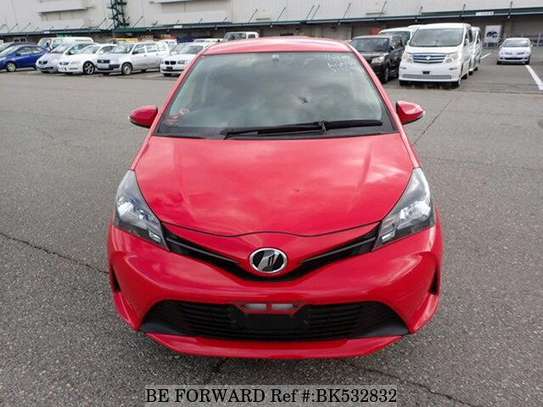 NICE RED TOYOTA VITZ (MKOPO/HIRE PURCHASE ACCEPTED) image 6